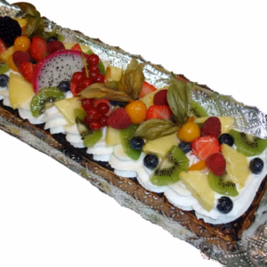 BANDA DE NATA Y FRUTA